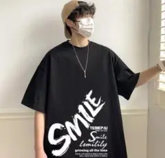 【セール】メンズ　半袖　ＸＬ　ブラック　ストリート　ヒップホップ