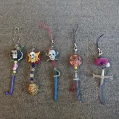 ワンピース　キーホルダー　５個セット