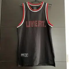 LIVE FIT. メンズ タンクトップ ブラック　Sサイズ