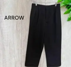 US アロー ARROW ワイドパンツ スラックス 黒 3L