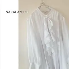 NARACAMICIE　ナラカミーチェ　シフォンフリルブラウス