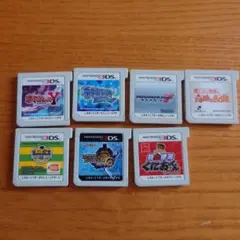 商品説明必読】任天堂3DSソフト7本セット　動作未確認　ジャンク