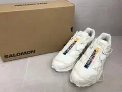 未使用品　SALOMON XT-6 スニーカー　白