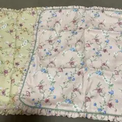 新品　セルコン　花柄フリル付きクッションカバー　まとめ売り