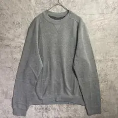 DOMYOS トレーナー スウェット 無地 メンズ グレー L
