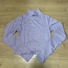 新品・未使用　x-girl GLITTER HIGH NECK M