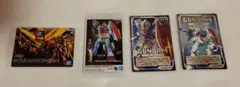 ガンダム　カード　グミ　ザクポテ　4枚まとめて