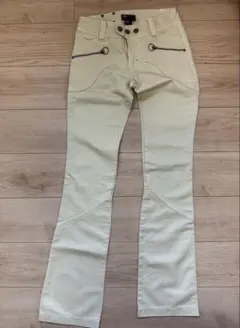 DIESEL 白　パンツ　サイズ24