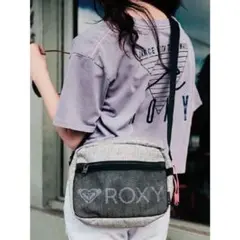 ROXY Tシャツ バックプリント ビッグシルエット クロップド