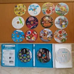 wiiゲーム機とゲームソフト15枚