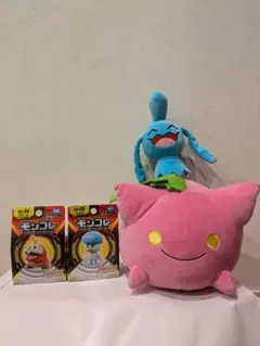 モンコレ　ポケモン　初期　フィギュア　ハネッコ　ポポッコ　ワタッコ　匿名配送 超希少 レア物】モンコレ ワタッコ ポポッコ ハネッコ 初期