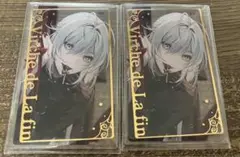 終遠のヴィルシュ 終ヴィル バレンタイン マティス 箔押しアクリルカード アクカ
