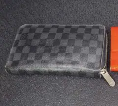1852-1 ルイヴィトン　ダミエ　グラフィット　オーガナイザー　長財布