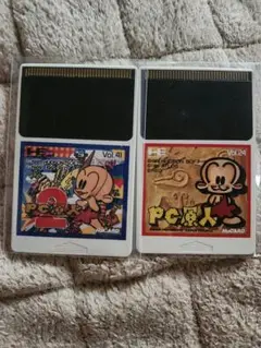 PCエンジン HuCARD PC原人1.2セット
