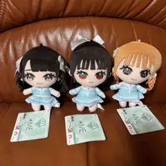 ＝ME ノットイコールミー アイドルキャラクター ぬいぐるみ 3体セット