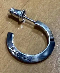 ポールスミス フープピアス　片耳用　シルバー