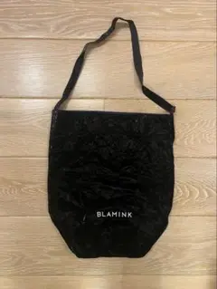 BLAMINK ノベルティ エコバッグ 未使用 BLACK