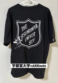 宇都宮大学×ARKnets エンブレムTシャツ XL size