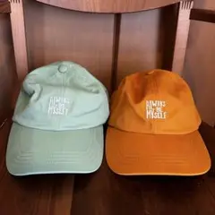 ALWAYS BE MYSELF キャップ 2色セット