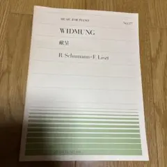 WIDMUNG R. Schumann=F. Liszt NO.577