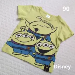 Disney　LITTLE GREEN MEN半袖Tシャツ　90