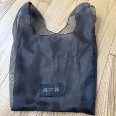 Toshiya 泡沫ブラック エコバッグ
