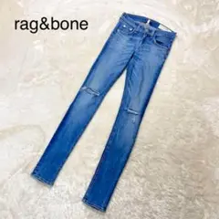 rag&bone ダメージデニム スキニーパンツ 24