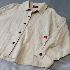 ディッキーズ Dickies リネンシャツジャケット （未使用品）