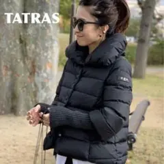 人気✴︎TATRAS COLMA コルマ ショートダウンジャケット 黒 美品 2