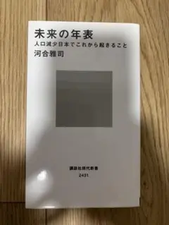 未来の年表 人口減少日本でこれから起きること