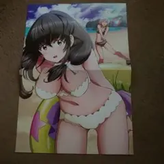 アクエリオンロゴス　ポスター#♡⑮　水着姿ビーチ