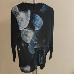 MOGA レディーストップス シルク カシミヤ混