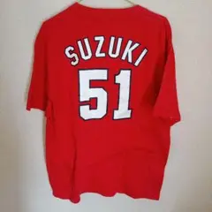 広島カープ CARP 鈴木誠也 51 ユニフォームシャツ Lサイズ