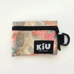 Kiu トラ柄 コインケース
