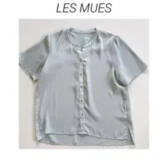 LESMUES スキッパーブラウス 通勤 オフィス