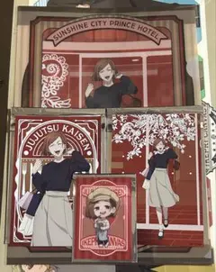 呪術廻戦　イケプリ　釘崎野薔薇　特典　クリアカード　クリアファイル　ポストカード