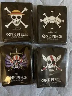 新品未使用　ONE PIECE カードゲーム 4セット　スリーブ