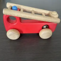 ボーネルンド　木のおもちゃ　はしご車