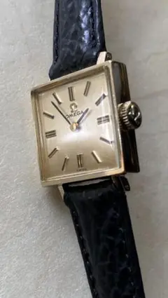 OMEGA 14K 585 GOLD レディース 腕時計