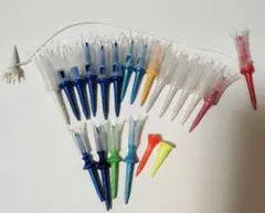 カラフルゴルフティー22本セット