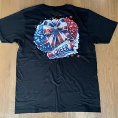 チアTシャツ CHEER Sサイズ 黒