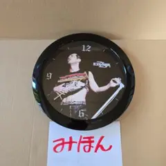 YAZAWA　掛け時計　フォト/ブラック