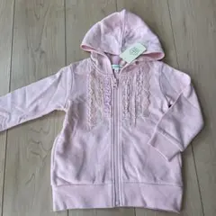 3can4on フリルレース付きパーカー　90サイズ
