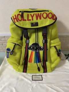 GUCCI グッチ リュックサックHOLLYWOOD　エンブロイダリーリュック GUCCI グッチ リュックサックHOLLYWOODエンブロイダリーリュック