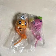 たまごっち カラフルマルチチャーム ふらわっち　めめっちセット　ガチャガチャ