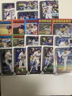 お得　topps ドジャース　19枚