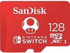 任天堂 スイッチ 推奨 マイクロsdカード 128GB サンディスク マリオ