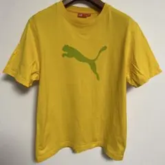 PUMA プーマ イエロー Tシャツ L