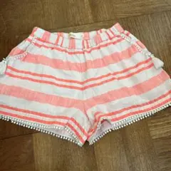 Boden 半ズボン 11Y ピンクストライプ