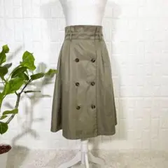 【OLIVE des OLIVE】スカート(M)オリーブグリーン系